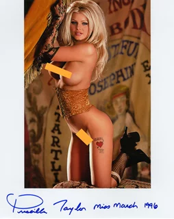 Priscilla Taylor autograph
