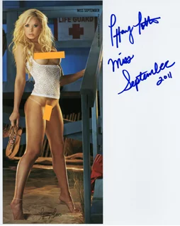 Tiffany Toth autograph