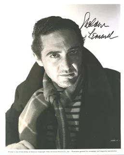 Sheldon Leonard autograph