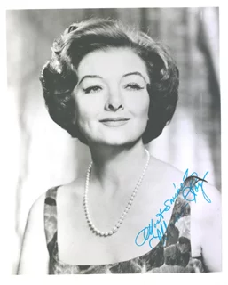 Myrna Loy autograph