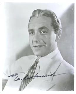 Paul Henreid autograph