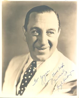Hugh Herbert autograph