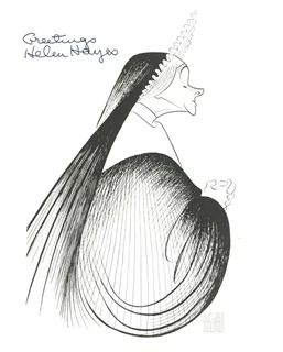 Helen Hayes autograph