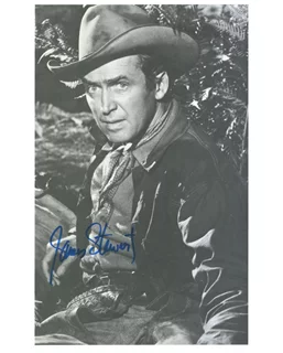 James Stewart autograph