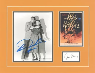 The War of the Worlds autograph