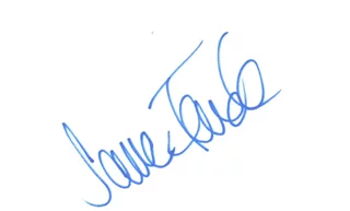 Jane Fonda autograph