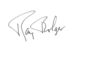 Ray Bolger autograph