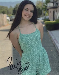 Paris Bravo autograph