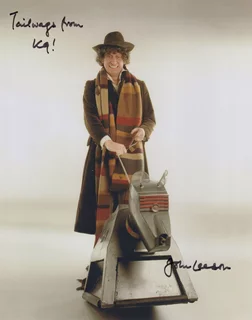 John Leeson autograph