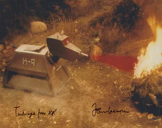 John Leeson autograph