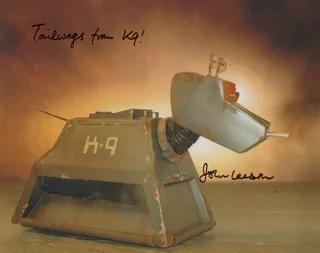 John Leeson autograph