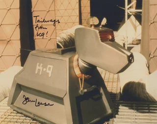 John Leeson autograph