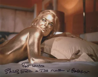 Shirley Eaton autograph