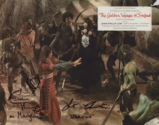 The Golden Voyage of Sinbad autograph