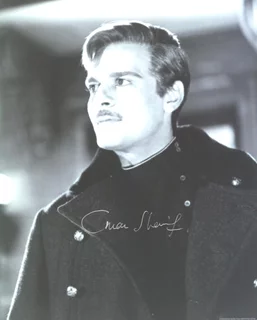 Omar Sharif autograph