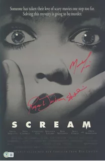 Scream autograph