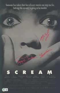 Scream autograph