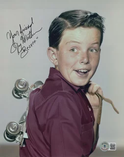 Jerry Mathers autograph