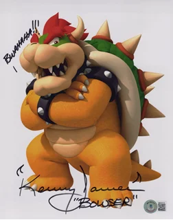 Kenny James autograph