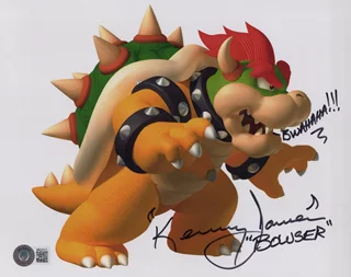 Kenny James autograph