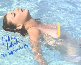 Victoria Valentino autograph