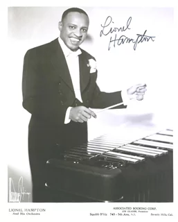 Lionel Hampton autograph