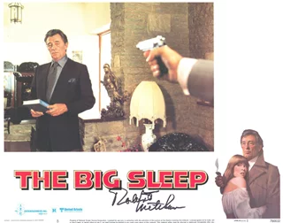 Robert Mitchum autograph