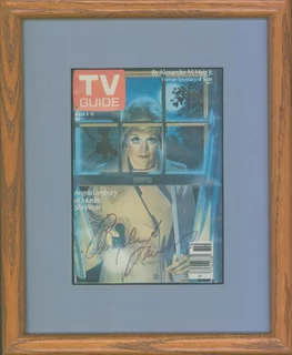 Angela Lansbury autograph