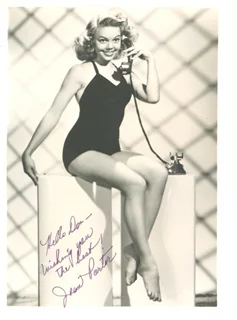 Jean Porter autograph