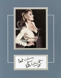 Kate Winslet autograph