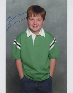 Angus Jones autograph