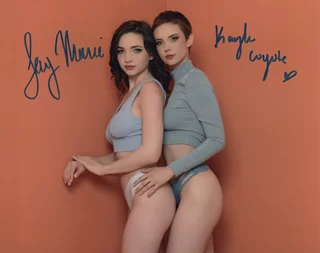 Jay and Kayla autograph