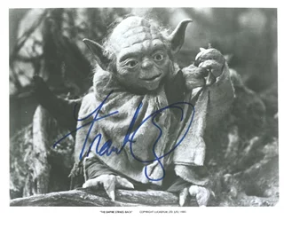 Frank Oz autograph