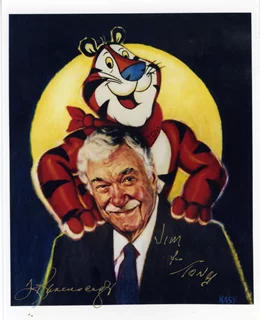Thurl Ravenscroft autograph