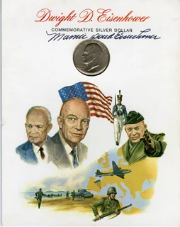 Mamie Doud Eisenhower autograph