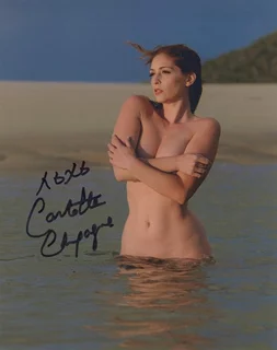 Carlotta Champagne autograph