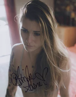 Gabrielle Stone autograph