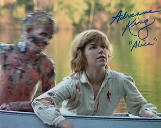 Adrienne King autograph