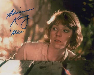 Adrienne King autograph