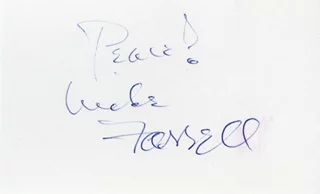 Mike Farrell autograph