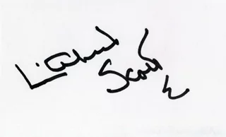Lizabeth Scott autograph