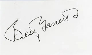 Betty Garrett autograph