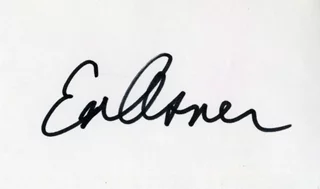 Ed Asner autograph