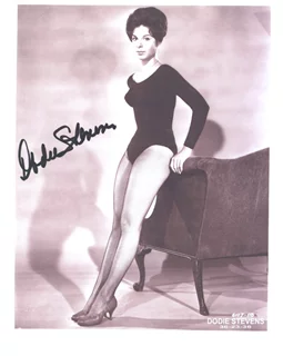 Dodie Stevens autograph