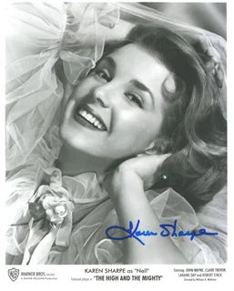Karen Sharpe autograph
