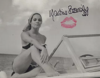 Martine Beswick autograph