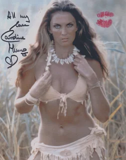 Caroline Munro autograph