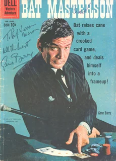 Gene Barry autograph