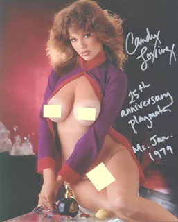 Candy Loving autograph