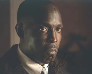 Michael K. Williams autograph